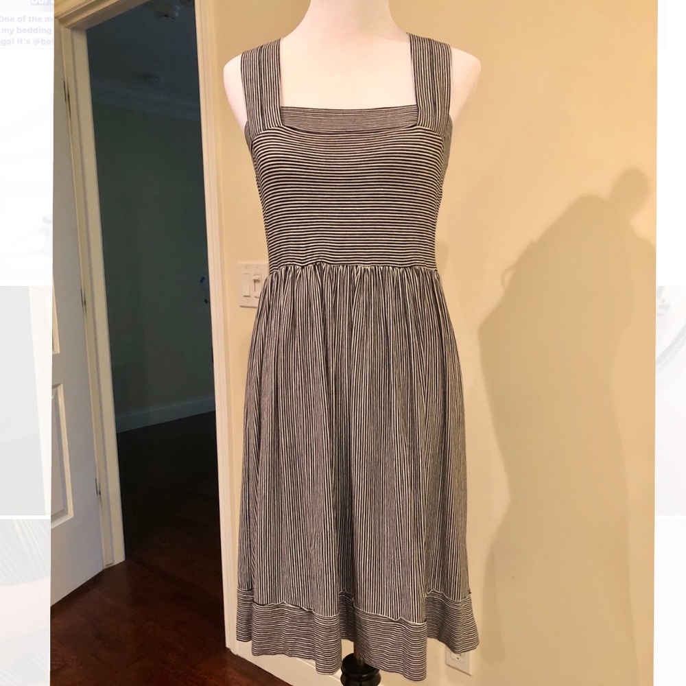 Tracy Reese Stretch Square Neck Dress, Large, EUC